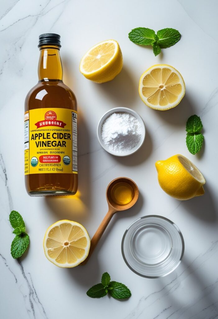 Apple Cider Vinegar, Lemon, and Baking Soda Drink: A Healthy Elixir  