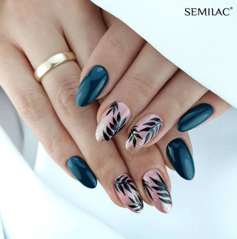  Earthy Tones with Leaf Art 