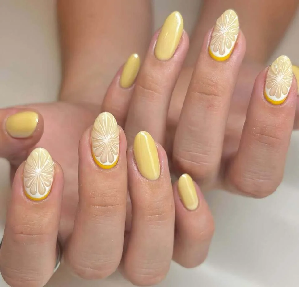 Lemon Drop Nails 