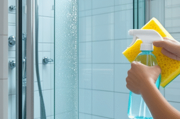 How to Remove Hard Water Stains from Shower Doors