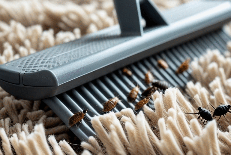 how to kill fleas on carpet