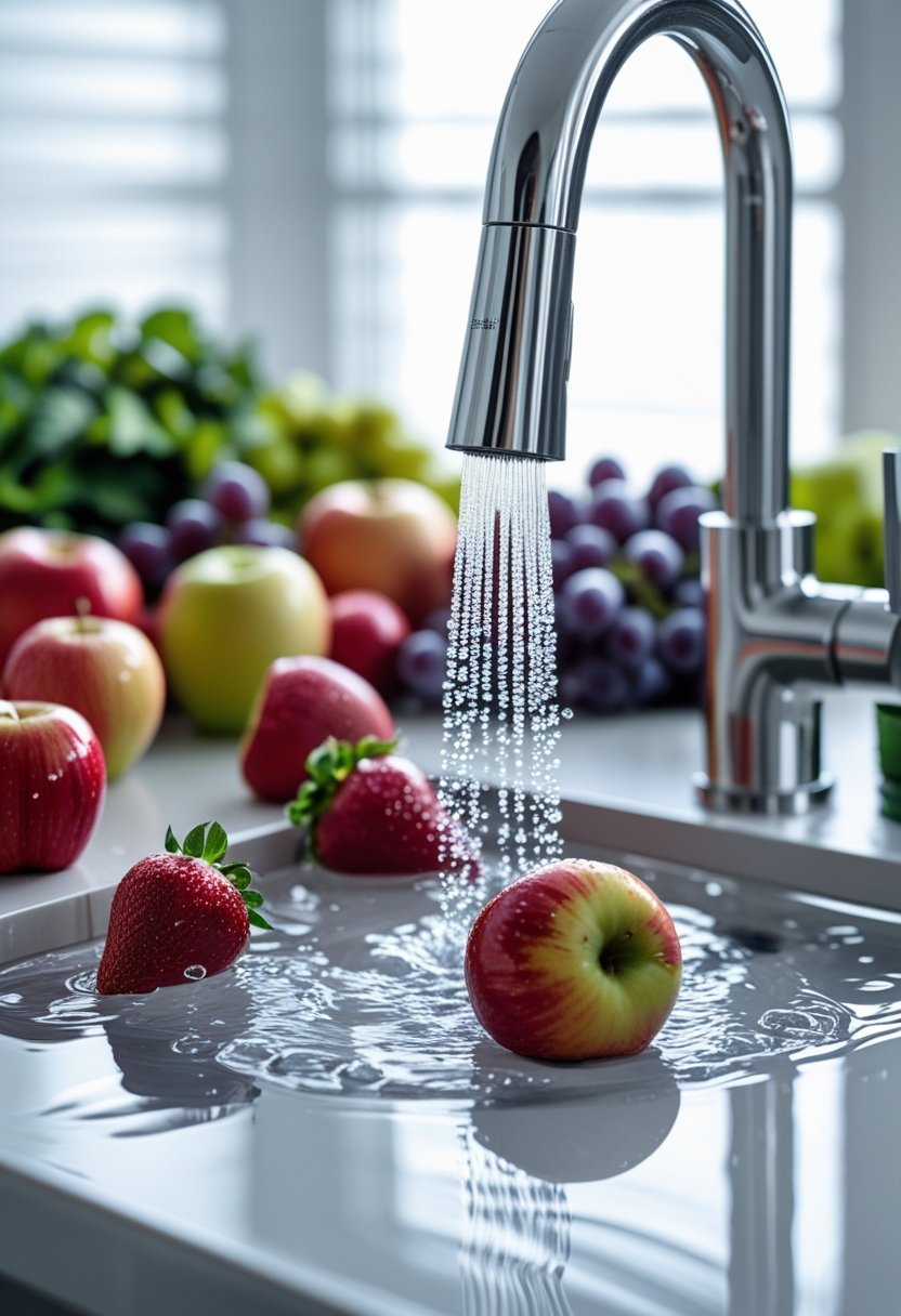 Cleaning Fruit with Vinegar and Baking Soda for Lasting Freshness Cleaning Fruit with Vinegar and Baking Soda