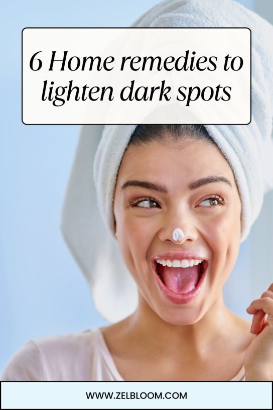 lighten dark spots remedies