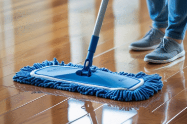 how to deep clean wood floors