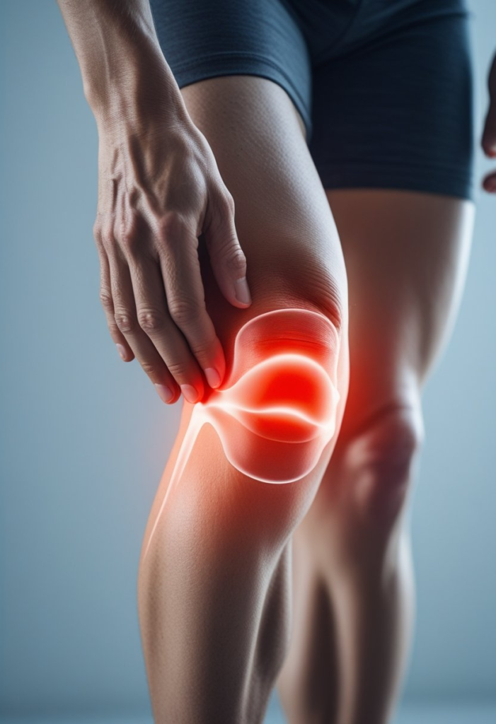 get rid of knee pain