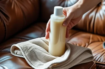 How to Clean a Leather Sofa Couch